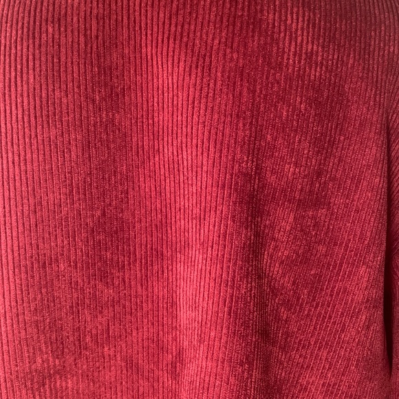 SHEIN Corduroy Crop Top Sweater - Picture 9 of 14